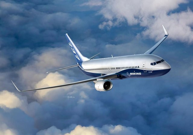 Revell Boeing 737-800, Modellbau, 1:288, ab 10 Jahren - Bild 1