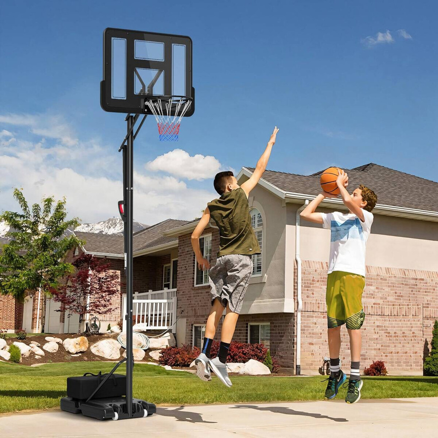 SPORTNOW Basketballkorb schwarz - Bild 5