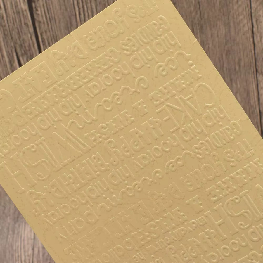 Alles Gute zum Geburtstag Stempel aus transparentem Kunststoff für Scrapbooking und Kartenherstellung - Bild 2