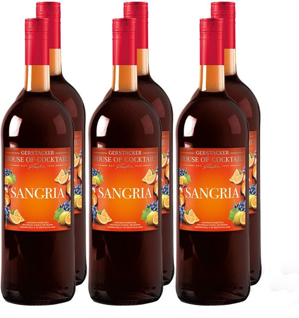 Gerstacker Sangria, 6 x 0,75 l - Bild 1