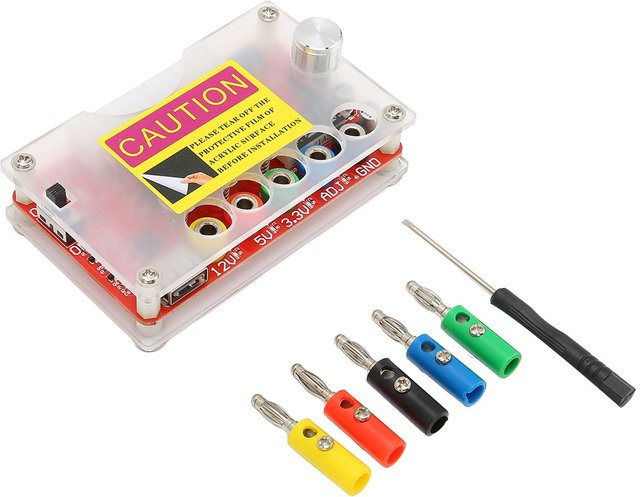 Koogeelife Stromverteilerplatine mit einstellbarem Spannungsknopf, Berührungssensor Schalter und Wi-Fi sowie Bluetooth in Multicolour - Bild 1