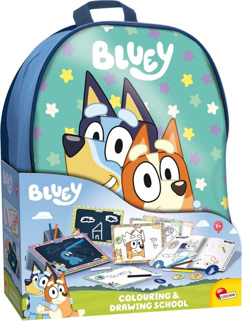 Lisciani Bluey Mal- und Zeichenschule mit Rucksack, Malbuch, ab 3 Jahren - Bild 1