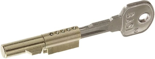 BASI Schlüssellochsperrer SS 12 Gleichschließend Silber 9000-1201 - Bild 1