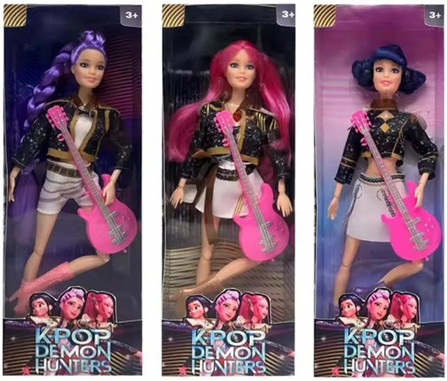 Artily K-Pop Demon Hunters Rumi Mira Zoey Puppen mit Musik Actionfigur - Bild 1