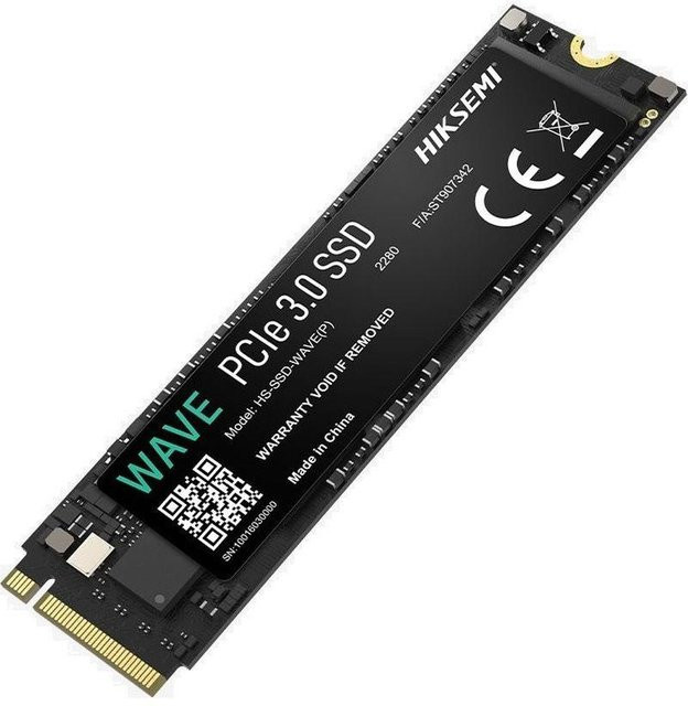 HIKSEMI WAVE SSD-Festplatte 512GB M.2 PCIe NVMe Gen3x4 2280 Schwarz - Bild 1