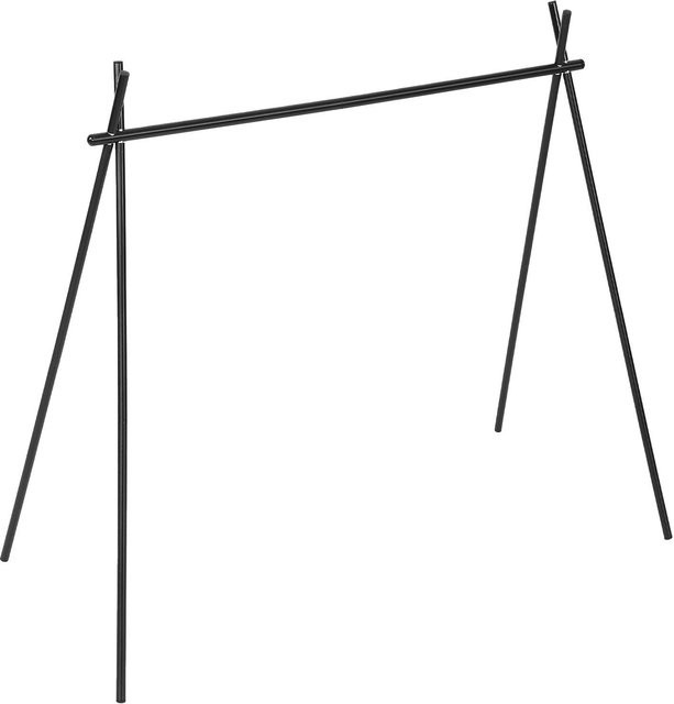 Igeteck Hängeregal Schwarz mit Aufbewahrungstasche und Stativstruktur für Outdoor, Camping und Reisen - Bild 1