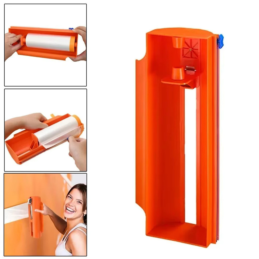 Kunststoff Cutter für Masking Film zum Schneiden von Schutzfolien in Orange - Bild 2