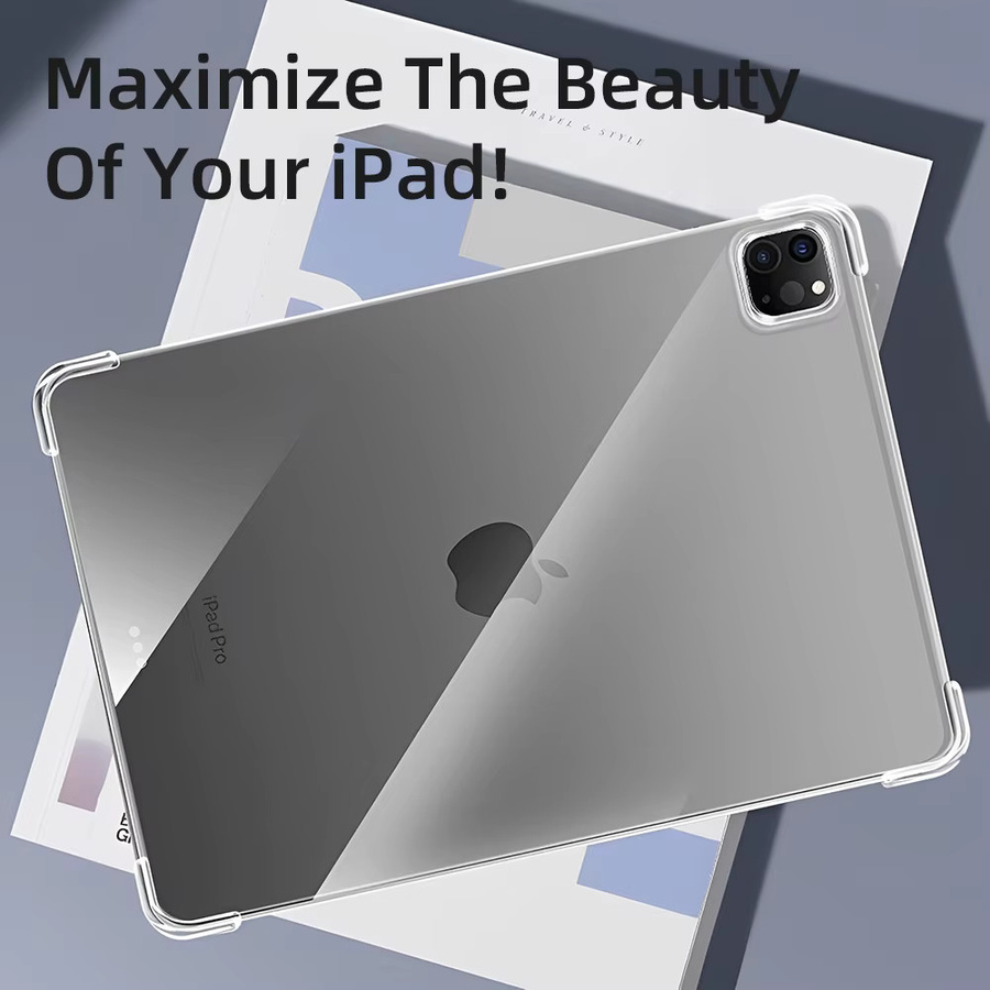 Hansong Transparente TPU-Silikonhülle für iPad Air, iPad Pro und iPad Mini - Bild 6