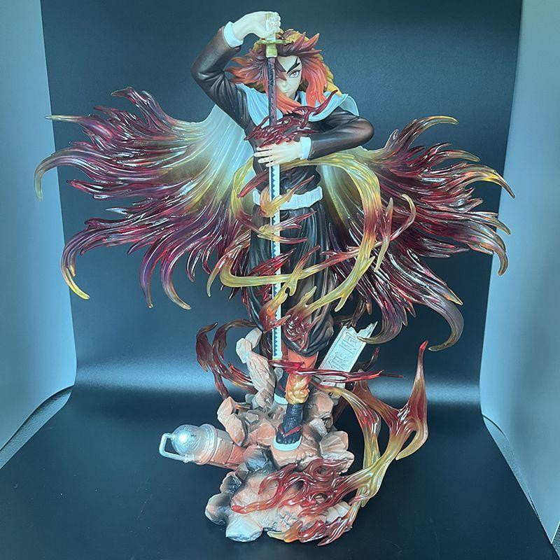 Yiran toy 1 Demon Slayer Kyojuro Sammel Figuren PVC Ornament - Bild 2