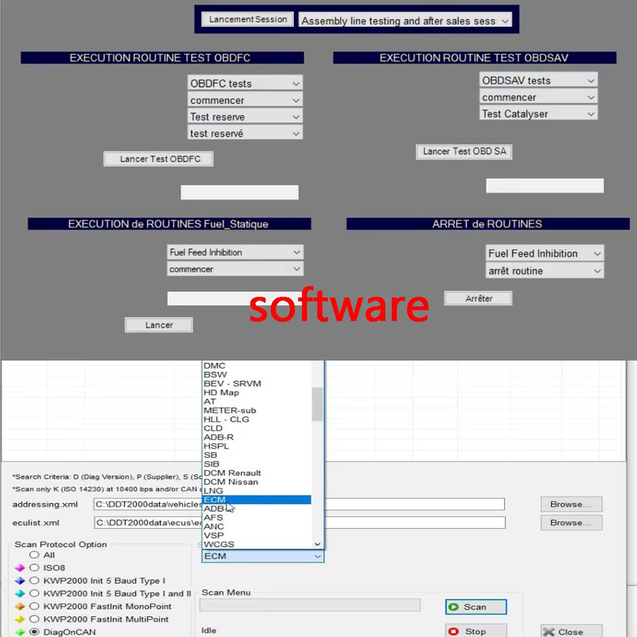 Renolink V2.10 Software für Renault Fahrzeuge zur OBD2 Diagnose, ECU-Programmierung, Airbag-Reset und Schlüsselcodierung - Bild 3