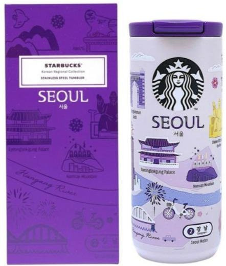 Starbucks Korea Annyeong Seoul Tumbler Multicolour 355ml - Bild 1