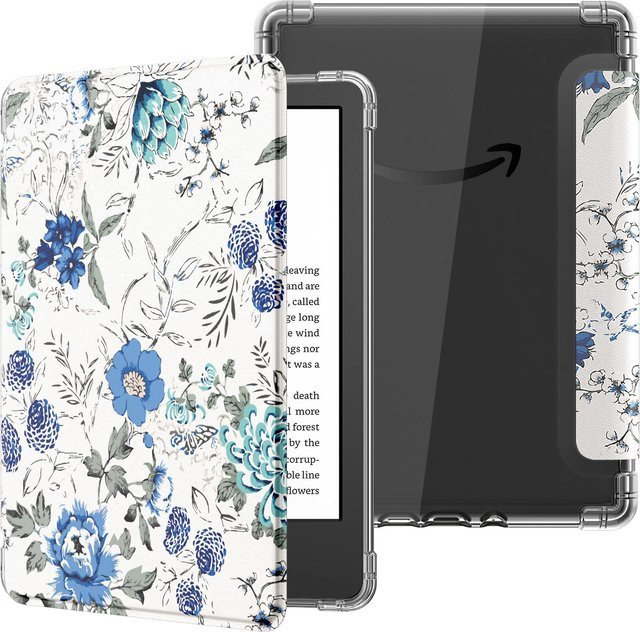 Dadanism Schutzhülle für Kindle 6 Zoll 11. Generation 2024 2022 Transparent TPU Soft Case mit Auto Wake/Sleep Funktion - Bild 1