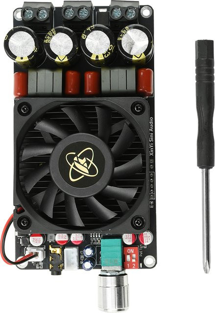 Gaqqee TPA3255 Digitalverstärkerplatine XY-AP3002 in Schwarz mit 600 W Hochleistung und HD-Klangqualität - Bild 1