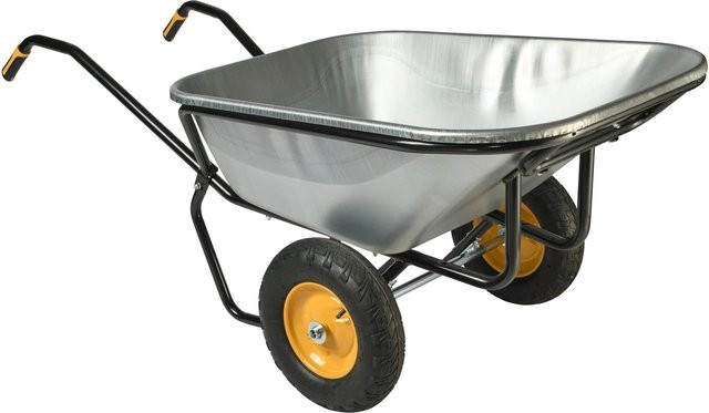 Haemmerlin Zweirad-Schubkarre Expert Excellium 230 in Silber verzinkt - Bild 1