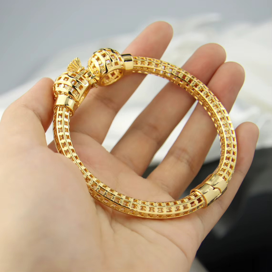 A-YONG AYONG JEWELRY Armband, Münzen, 21 Karat vergoldet, Damen - Bild 2