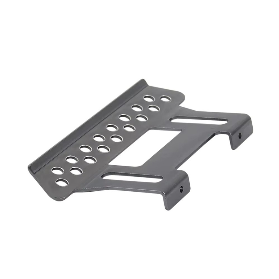 MALOM RC SCX10 Rock Slider Seitenschritt, 2-teiliges Set, Aluminiumlegierung, Schwarz - Bild 1