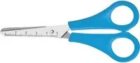 Westcott Bastelschere Kids blau, gerade, Edelstahl, mit Sicherheitsspitze, für Rechtshänder, Länge: 13 cm - Bild 1