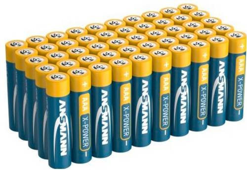 Ansmann X-Power Micro AAA Alkali-Mangan Batterien 1,5V 50er Packung - Bild 1