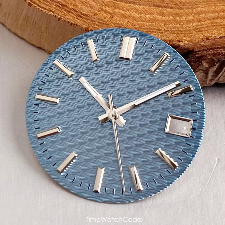 Tandorio Uhrenzifferblatt, Wellenzifferblatt, 29 mm, Herren - Bild 4