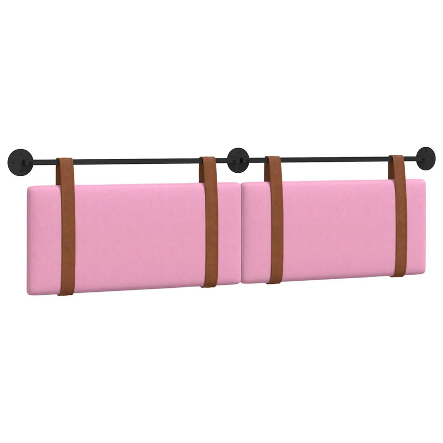 vidaXL Wandmontierte Hängevorderseite in Rosa mit Antik-Look, B/H/T: 170 x 55 x 5 cm - Bild 2
