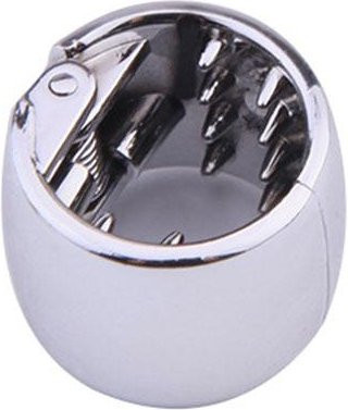 Haarklammer Zhiweiomess, Zinklegierung, Silber, Damen - Bild 1