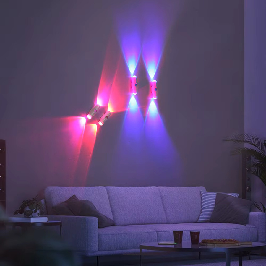 YNL RGB LED Nachtlicht mit Bewegungssensor, USB aufladbare Schranklampe in Multicolour für Küche und Garderobe - Bild 5