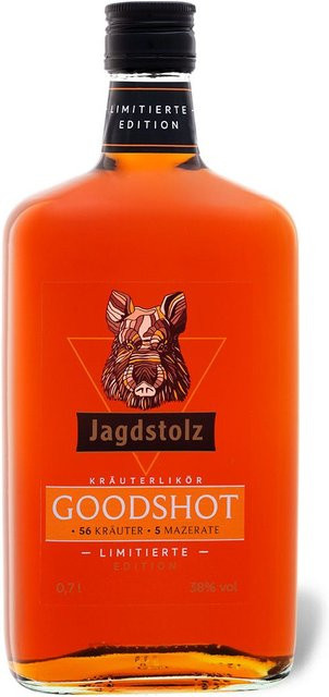 Jagdstolz Kräuterlikör Goodshot 0,7 l - Bild 1