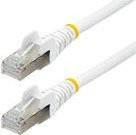 StarTech.com CAT6a Ethernet Patch-Kabel S/FTP, RJ-45 auf RJ-45, Weiß, 10 m - Bild 1