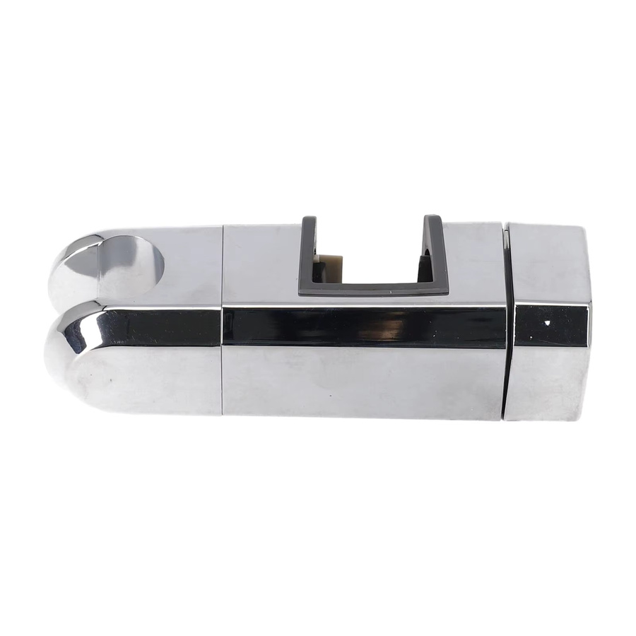 VIBRATITE Verstellbarer Duschkopfhalter in Chrom für 15mm bis 30mm Durchmesser - Bild 2