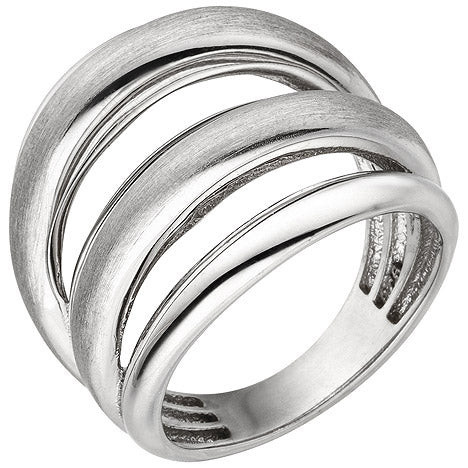 Colfem Ring mehrreihig, 925 Silber, Damen, Ringgröße 64 - Bild 1