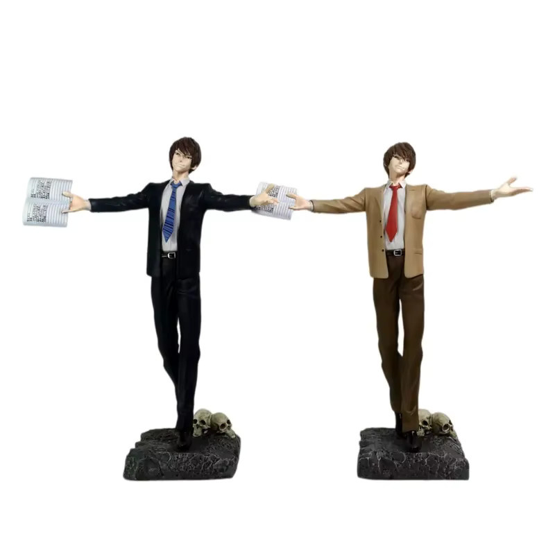 Bandai Death Note Light Yagami Anzug & Schuluniform Version, Anime PVC Figur, Desktop-Ornament - Bild 6