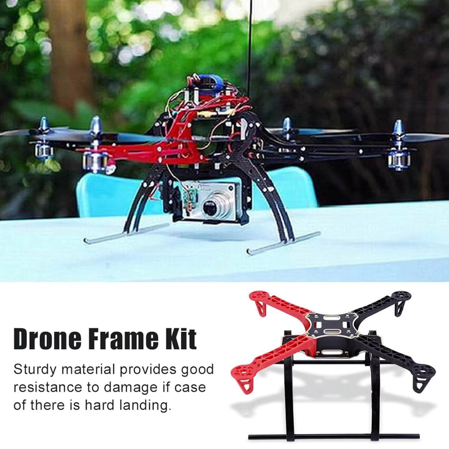 Foxhound F330 FPV MultiCopter-Rahmen Flammrad-Kit mit Landegestell für 4-Achsen RC Quadcopter, Breite: 330 mm - Bild 1