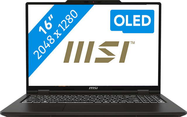 MSI VenturePro A16 AI+ Copilot+ OLED A3HWEG-003 Laptop in Schwarz mit 16 Zoll Display, AMD Ryzen AI 7, 16GB RAM, 1TB SSD und RTX 5050 - Bild 1