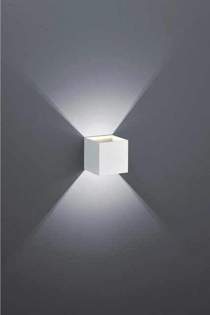 Trio LED-Wandlampe Louis Weiß matt 1-flammig mit Up-Down-Effekt - Bild 1