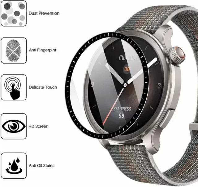 Amazfit Balance Displayschutz Folie, transparent - Bild 1