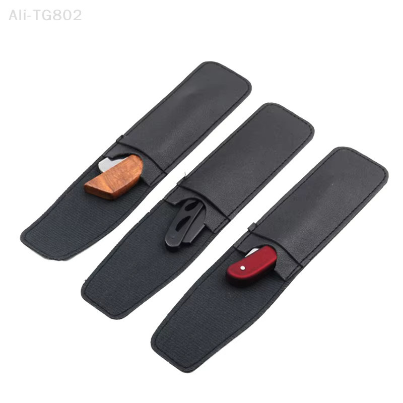 HNKMP Rasierer-Etui aus PU-Leder, Schwarz - Bild 2