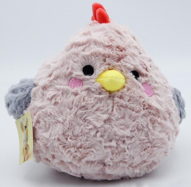 Binchi Fitness Kawaii Dickes Hühnchen Plüschtier, rosa, ab 14 Jahren - Bild 1