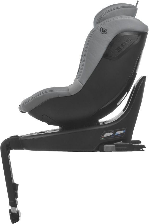 Be Cool Autositz Apollo i-Size für 40-105 cm in Cherry Red/Grey mit 360 Grad Drehsitz - Bild 2