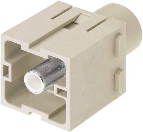 HARTING Doppelmodul 1 Axialschraubanschluss in Beige - Bild 1