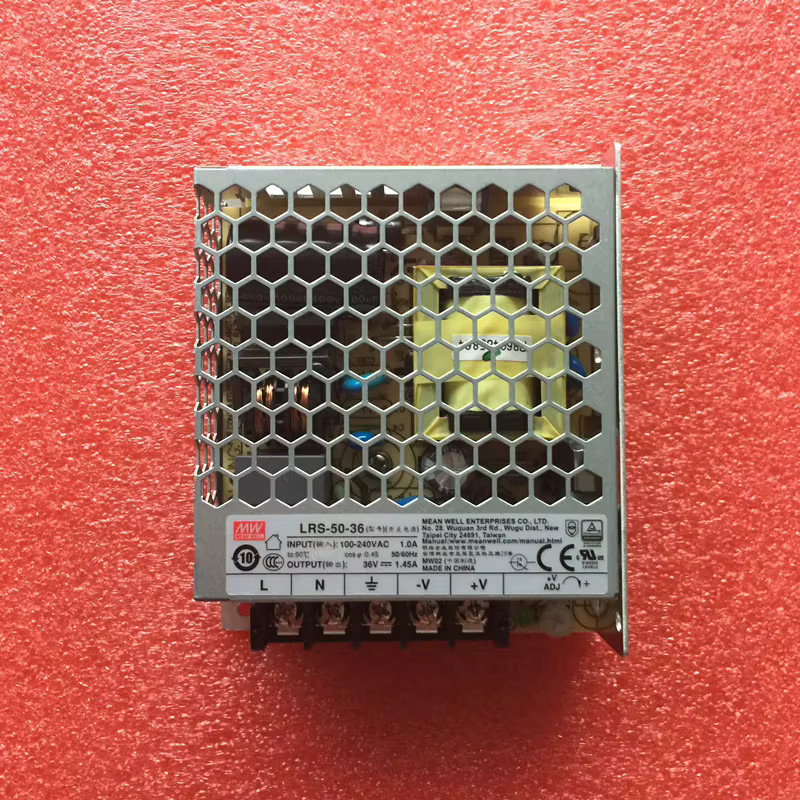MEAN WELL LRS-50 Schaltnetzteil mit Einzelausgang 50W, Silber - Bild 2