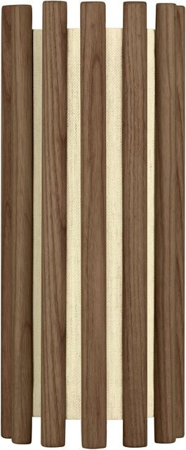 UMAGE Komorebi Mini Leuchtenschirm Hängeleuchte aus Eiche und Polyester in Braun mit E27 Fassung - Bild 1