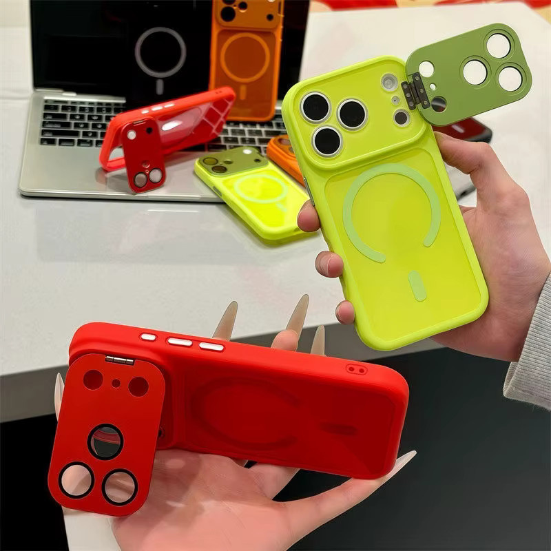 NUCWIN Magnetischer Metall-Kamerahalter für MagSafe iPhone Hüllen, Farbe: Grau - Bild 2