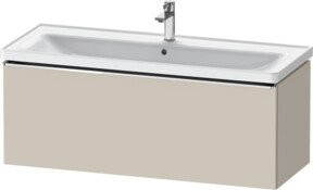 Duravit Waschtischunterschrank D-Neo beige wandhängend B: 118,4 cm, T: 45,2 cm, H: 44,0 cm - Bild 1