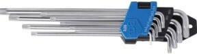 BGS Winkelschlüssel-Satz T-Profil für Torx T10 - T50, 9-teilig, silber - Bild 1