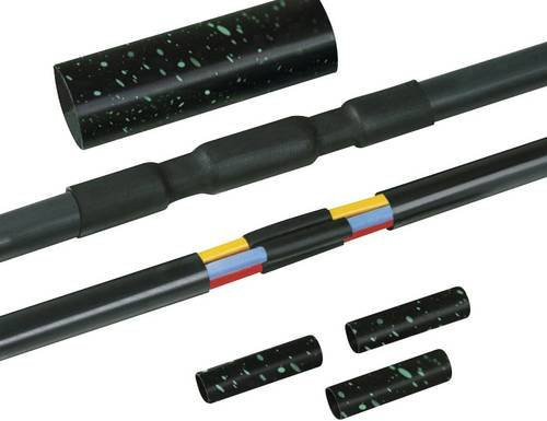 HellermannTyton Verbindungsgarnitur LVK-C-5x1,5-6PO-XBK in Schwarz - Bild 1