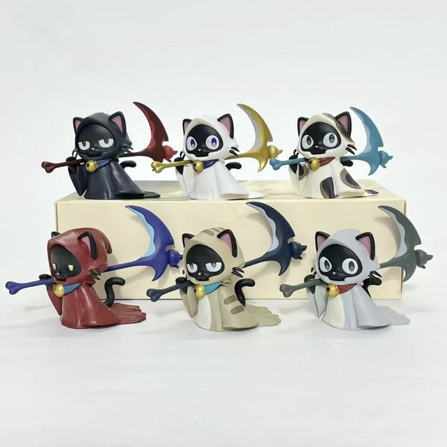 Re-ment Kawaii Katze Geist Blind Box, Spielzeug, Bunt - Bild 1