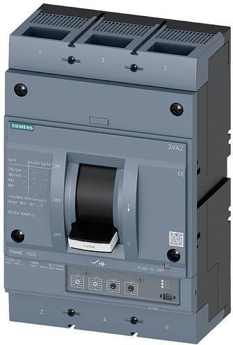Siemens 3VA2563-6HN32-0AA0 Leistungsschalter in Grau mit einem Einstellbereich von 250 - 630A und einer maximalen Schaltspannung von 690 V/AC - Bild 1