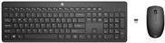 HP 235 Kabelloses Tastatur-und-Maus-Set in Schwarz mit italienischem Layout für Pro Mobile Thin Client, ProBook und ZBook - Bild 1