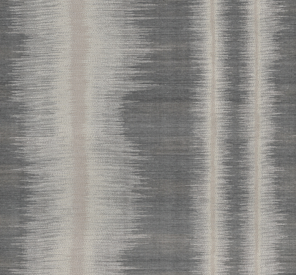 Élitis Tapete Tissoro RM 1078 80 in Grau mit abstraktem Streifenmuster und modernem Design - Bild 1