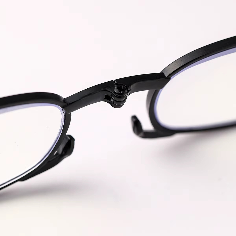 Glazzy Lesebrille, Metall, Vollrand, Schwarz - Bild 2
